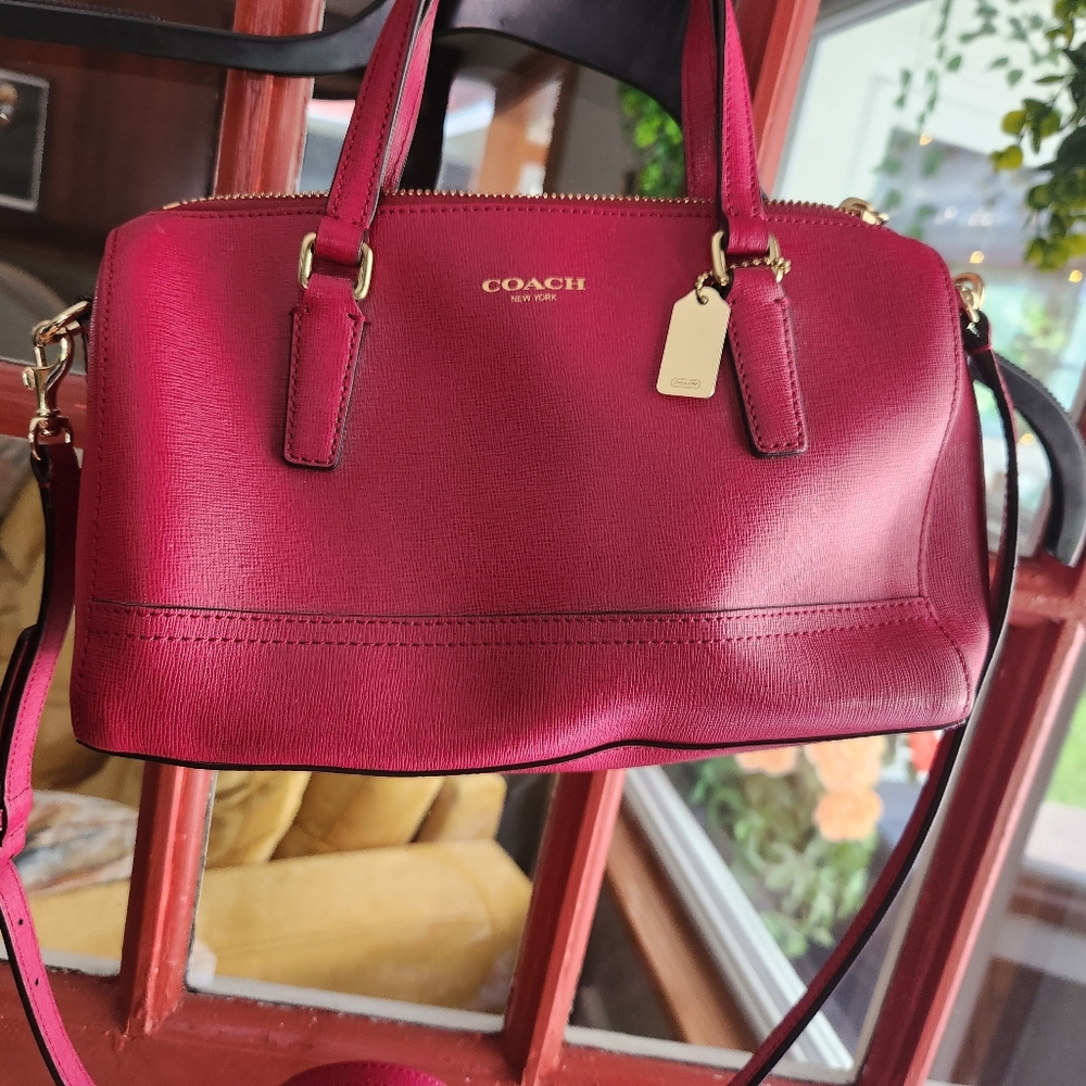 Authentic Pink Coach Purse